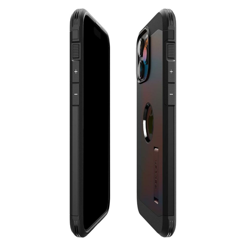 Spigen® Tough Armor™ (MagFit) ACS06733 iPhone 15 Pro Case - Black