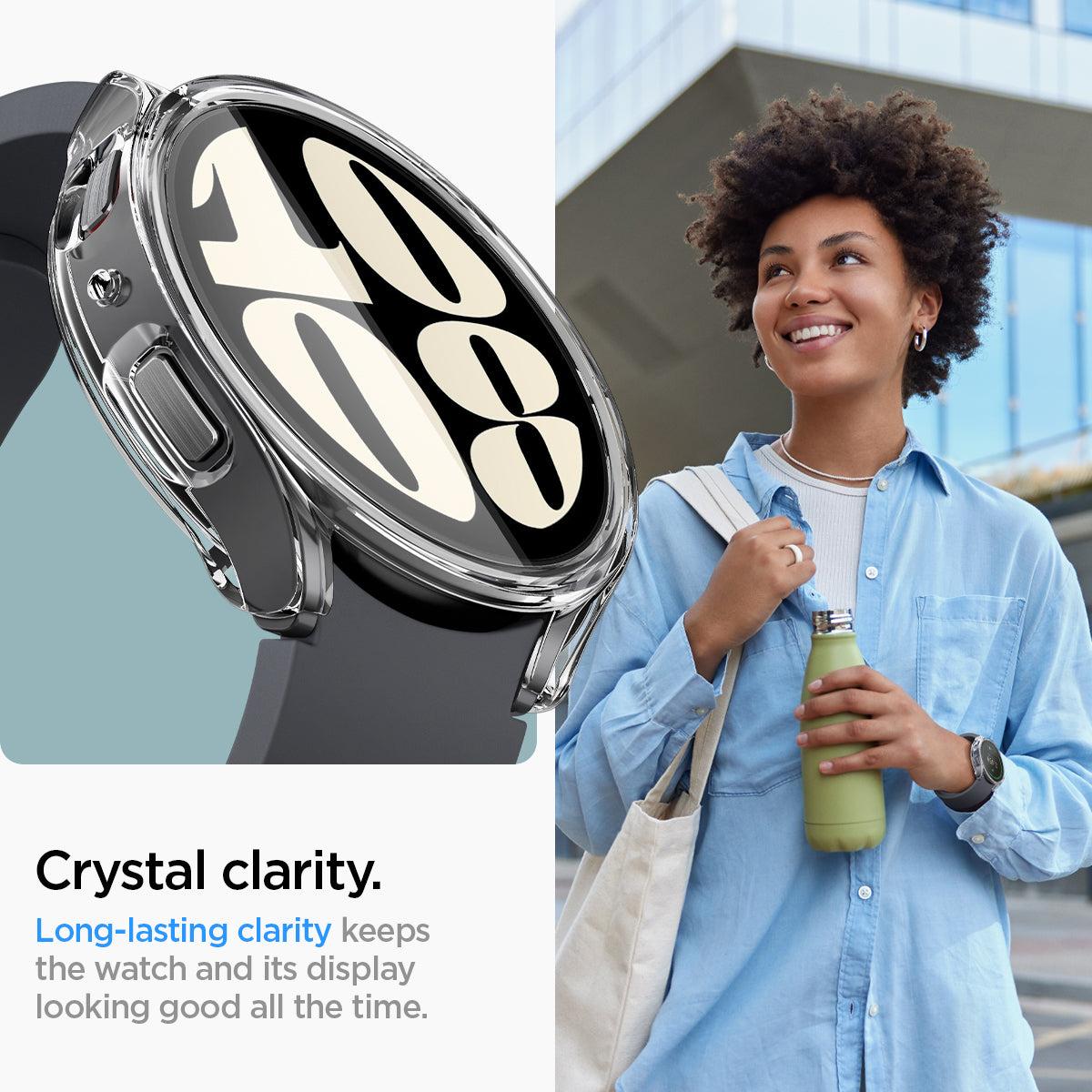 Spigen® Ultra Hybrid™ ACS06502 Samsung Galaxy Watch 6 (40mm) Case - Crystal Clear