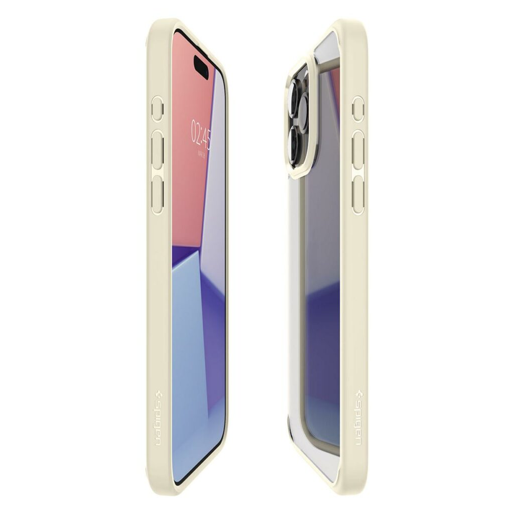 Spigen® Ultra Hybrid™ ACS06571 iPhone 15 Pro Max Case - Mute Beige