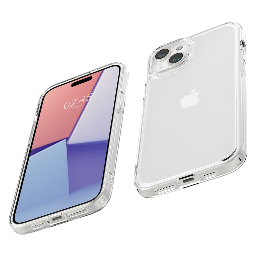 Spigen® Ultra Hybrid™ ACS06653 iPhone 15 Plus Case - Crystal Clear