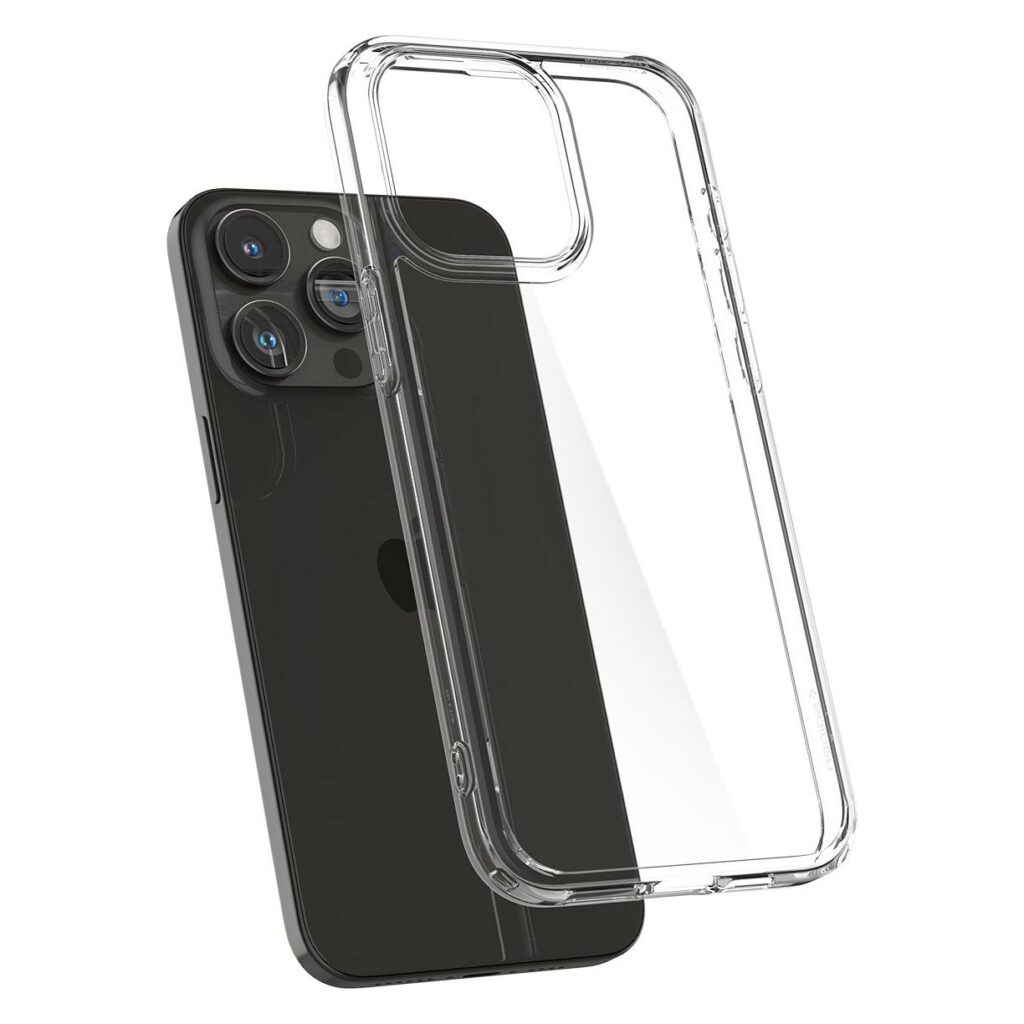 Spigen® Ultra Hybrid™ ACS06707 iPhone 15 Pro Case - Crystal Clear