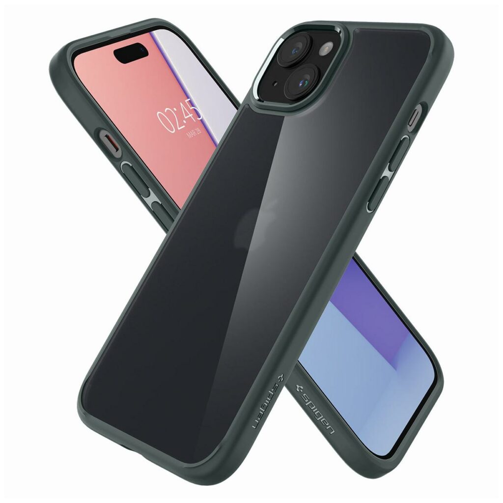 Spigen® Ultra Hybrid™ ACS06798 iPhone 15 Case - Frost Green