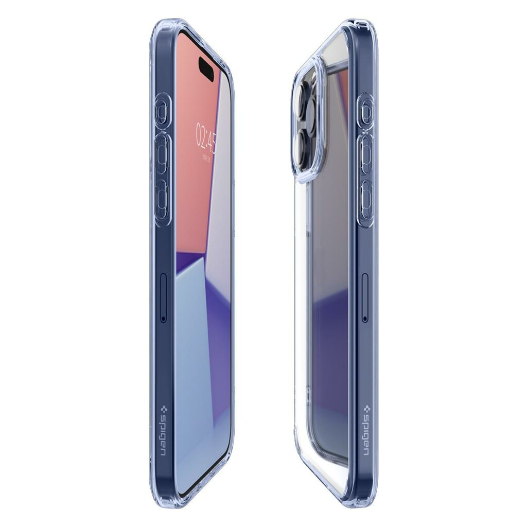 Spigen® Ultra Hybrid™ ACS07046 iPhone 15 Pro Max Case – Sky Crystal
