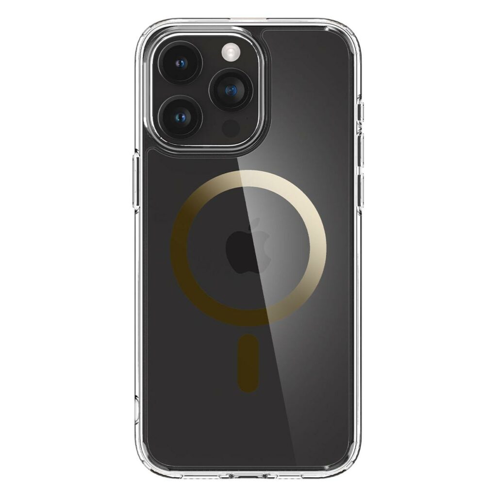 Spigen® Ultra Hybrid™ (MagFit) ACS06579 iPhone 15 Pro Max Case - Gold