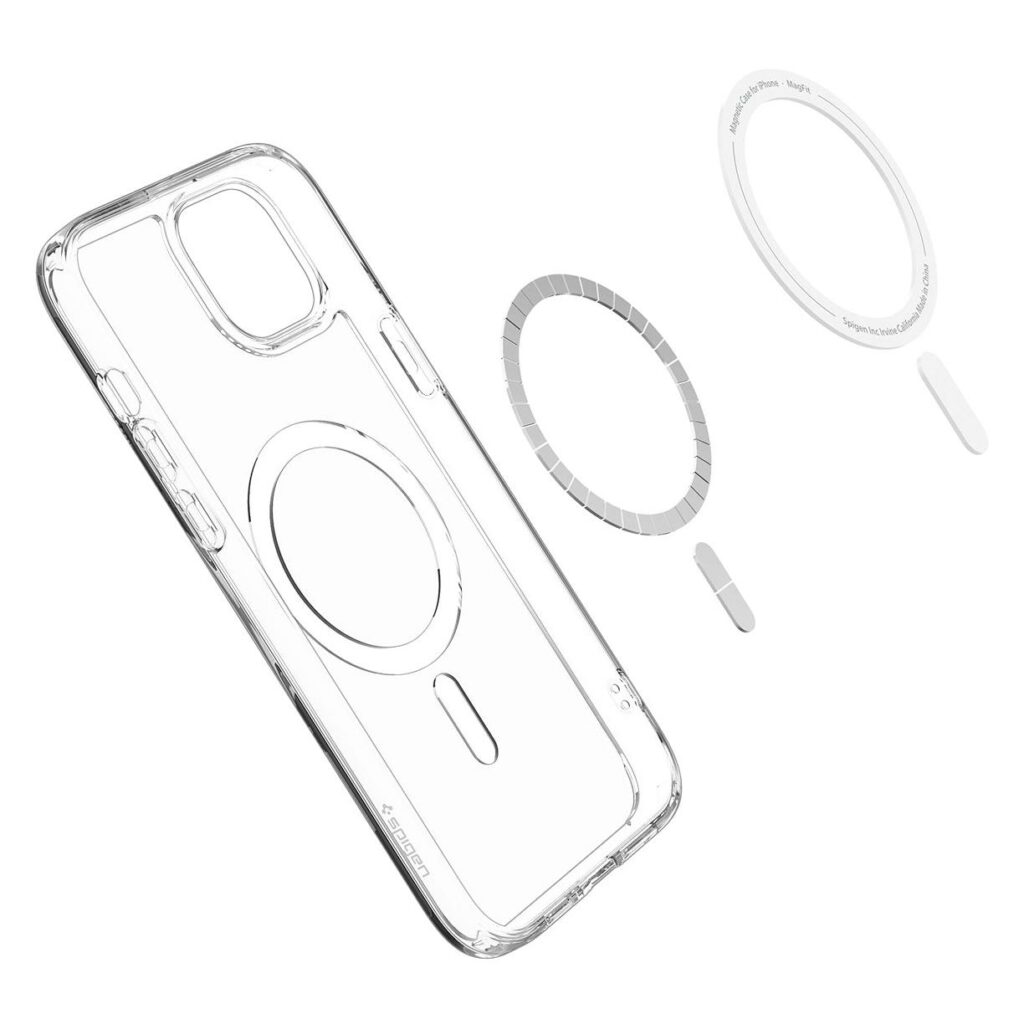 Spigen® Ultra Hybrid™ (MagFit) ACS06802 iPhone 15 Case - White