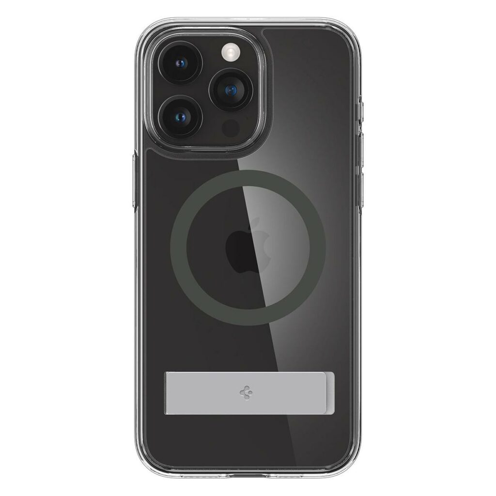 Spigen® Ultra Hybrid™ S (MagFit) ACS06723 iPhone 15 Pro Case - Graphite