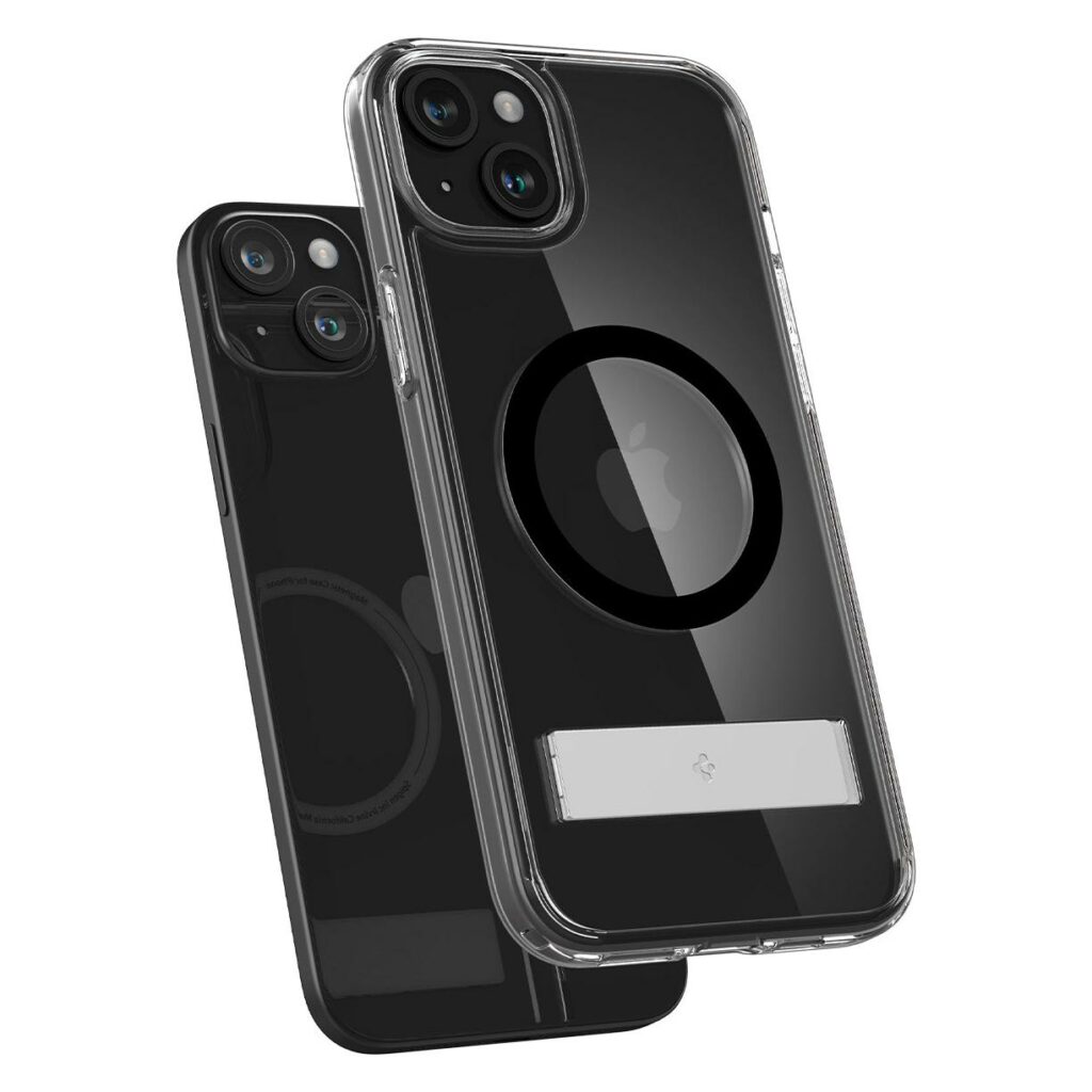 Spigen® Ultra Hybrid™ S (MagFit) ACS06808 iPhone 15 Case - Black