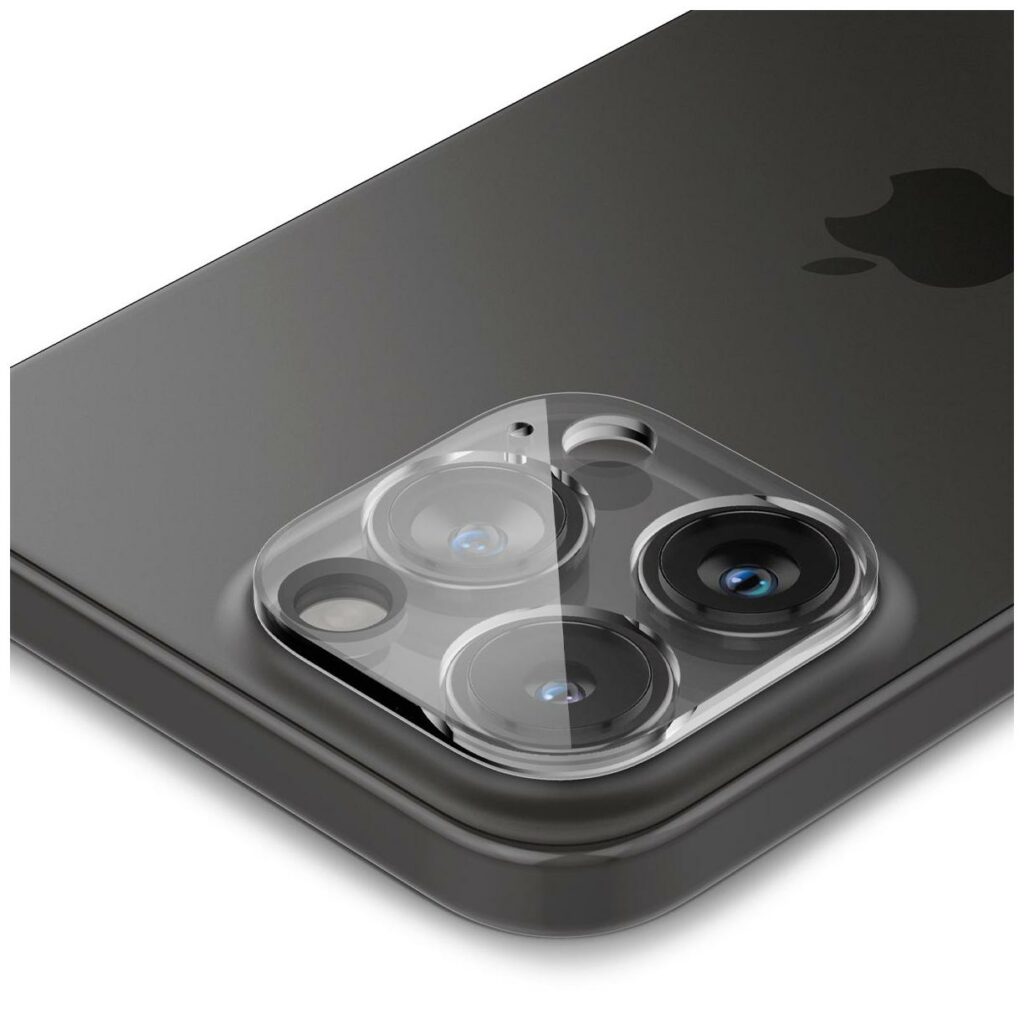 Buy the Spigen iPhone 15 Pro (6.1) Premium Tempered Glass Screen Protector  - ( AGL06898 ) online 