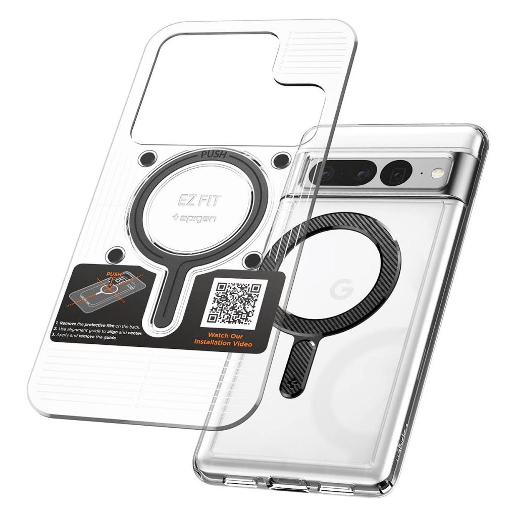 Spigen® OneTap™ MagSafe ACP06107 Metal Plate Ring Adapter – Carbon