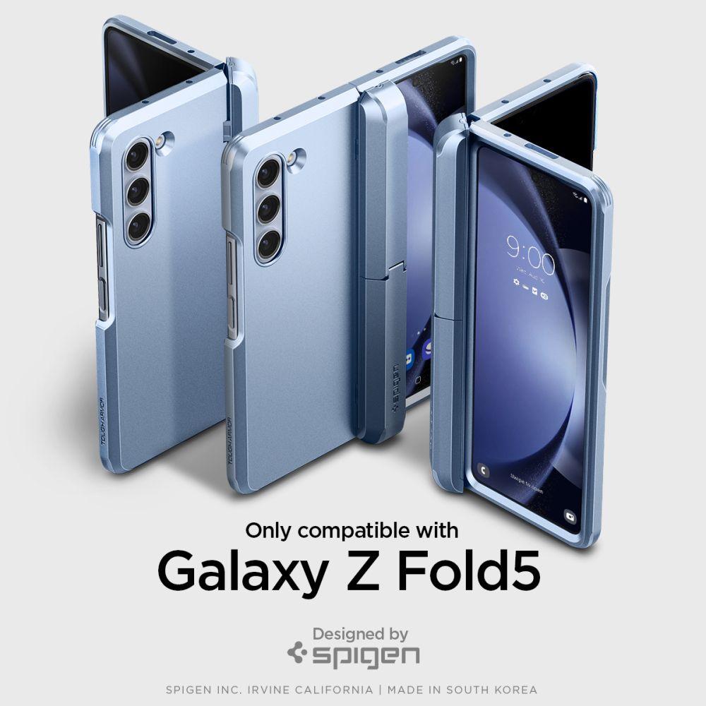 Spigen® Tough Armor™ Pro P ACS06870 Samsung Galaxy Z Fold 5 Case - Sierra Blue