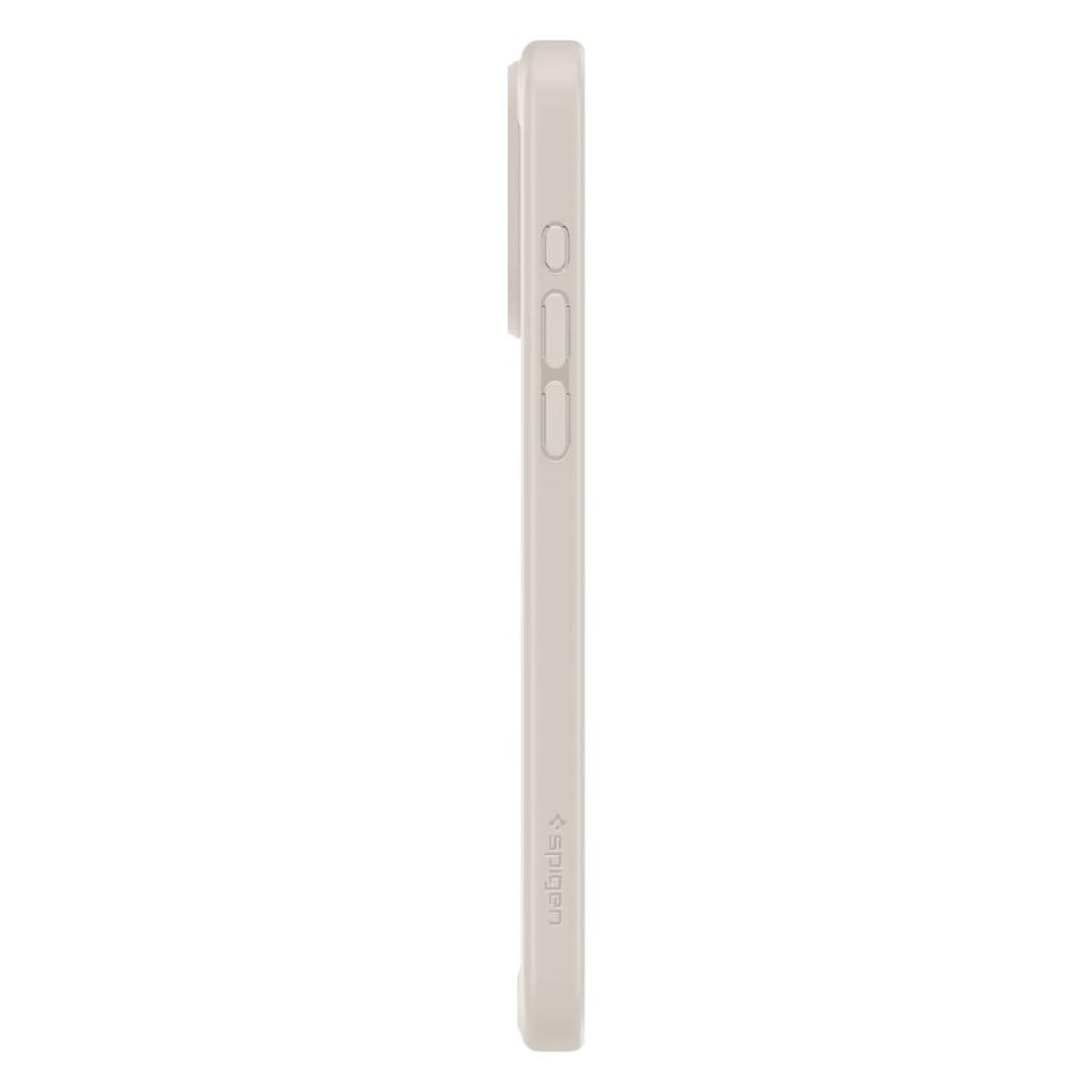 Spigen® Ultra Hybrid™ (MagFit) ACS07210 iPhone 15 Pro Max Case - Frost  Natural Titanium