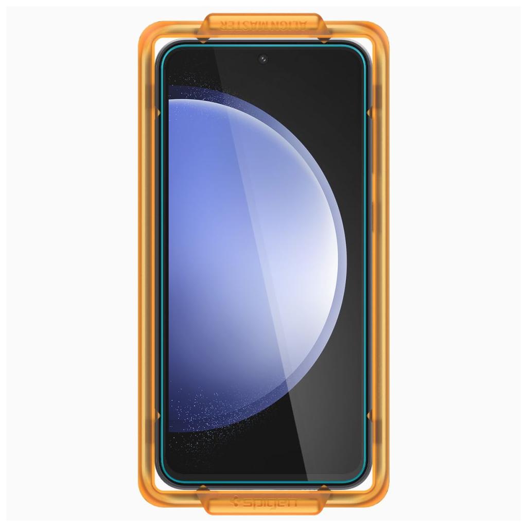 Spigen® (x2.Pack) GLAS.tR™ ALIGNmaster™ AGL06986 Samsung Galaxy S23 FE Premium Tempered Glass Screen Protector