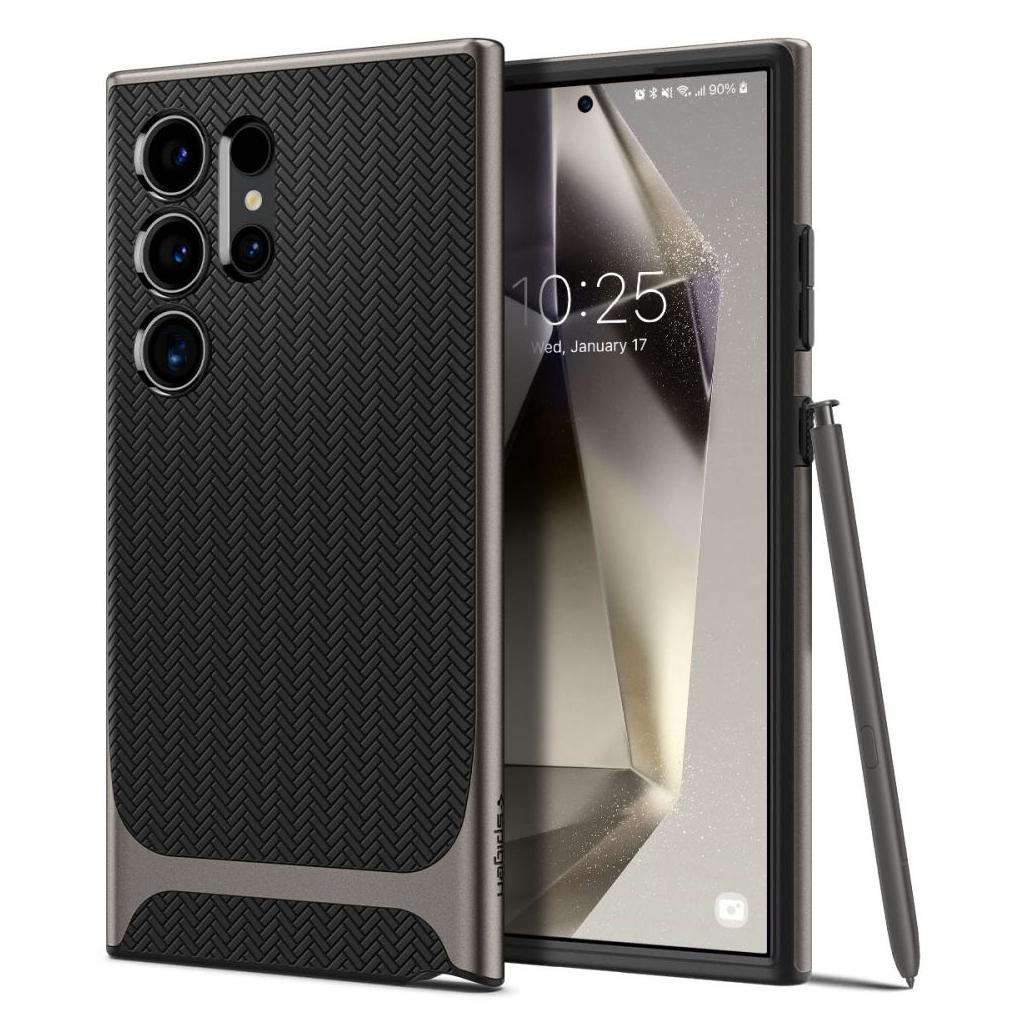 Spigen® Neo Hybrid™ ACS07305 Samsung Galaxy S24 Ultra Case - Gunmetal