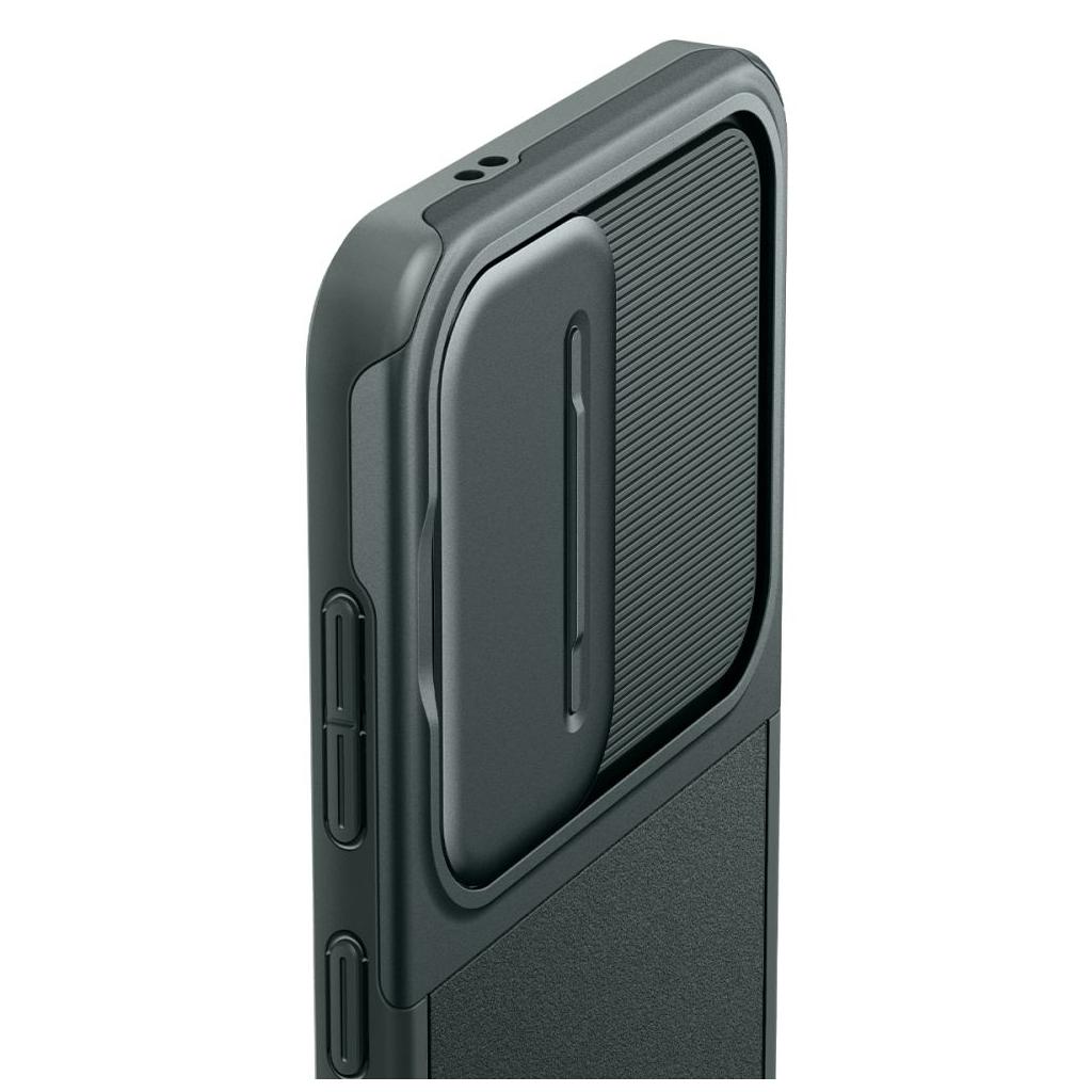 Spigen® Optik Armor™ ACS07364 Samsung Galaxy S24 Case - Abyss Green