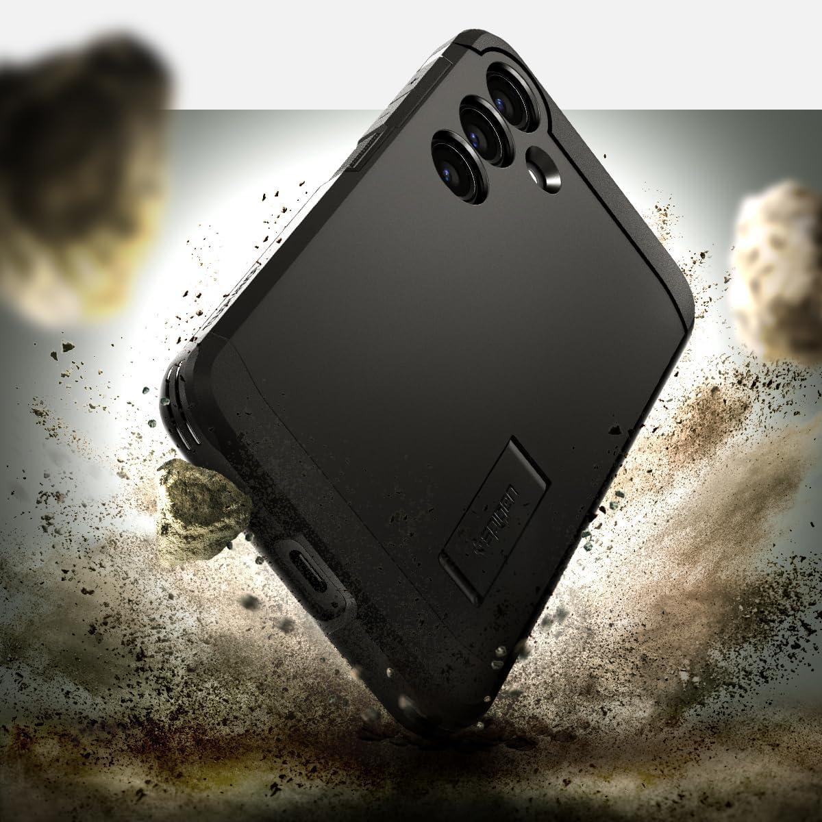 Spigen® Tough Armor™ ACS07332 Samsung Galaxy S24+ Plus Case - Black