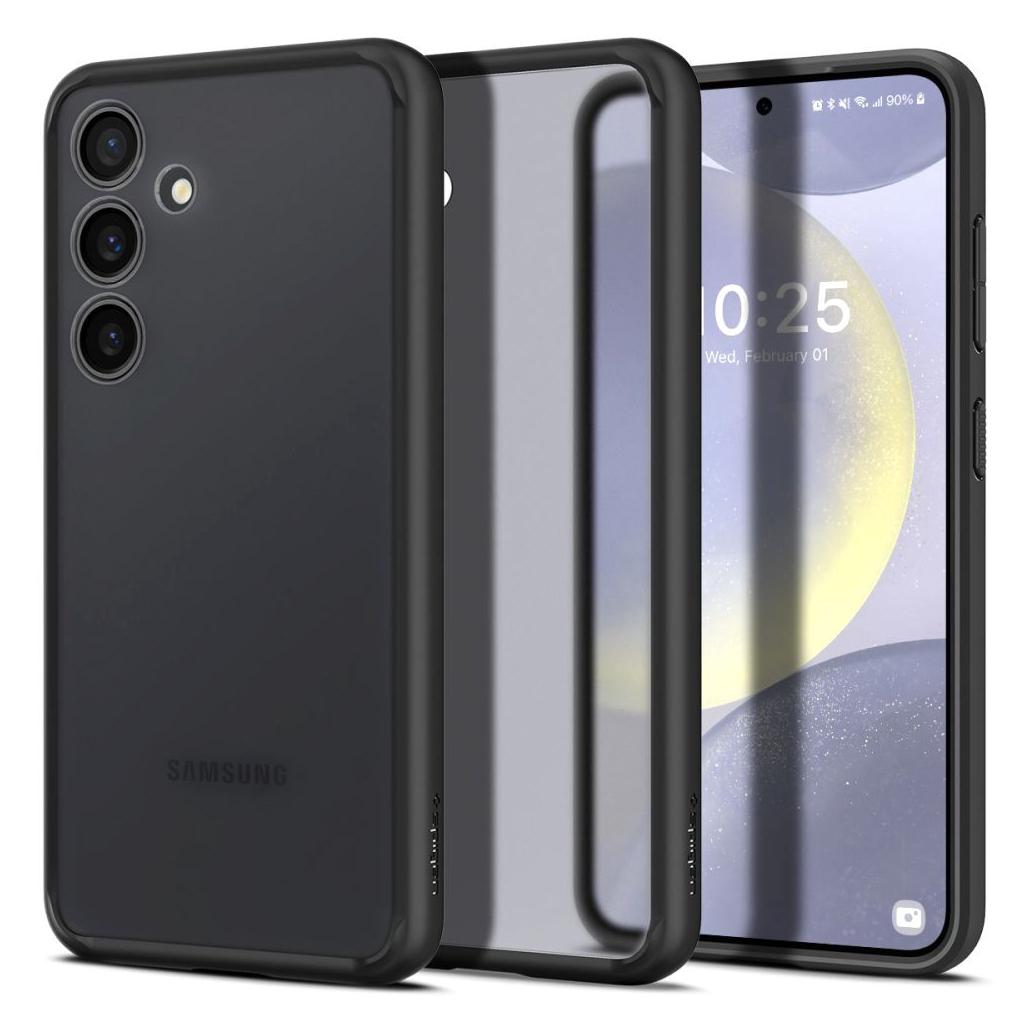 Spigen® Ultra Hybrid™ ACS07331 Samsung Galaxy S24+ Plus Case - Frost Black