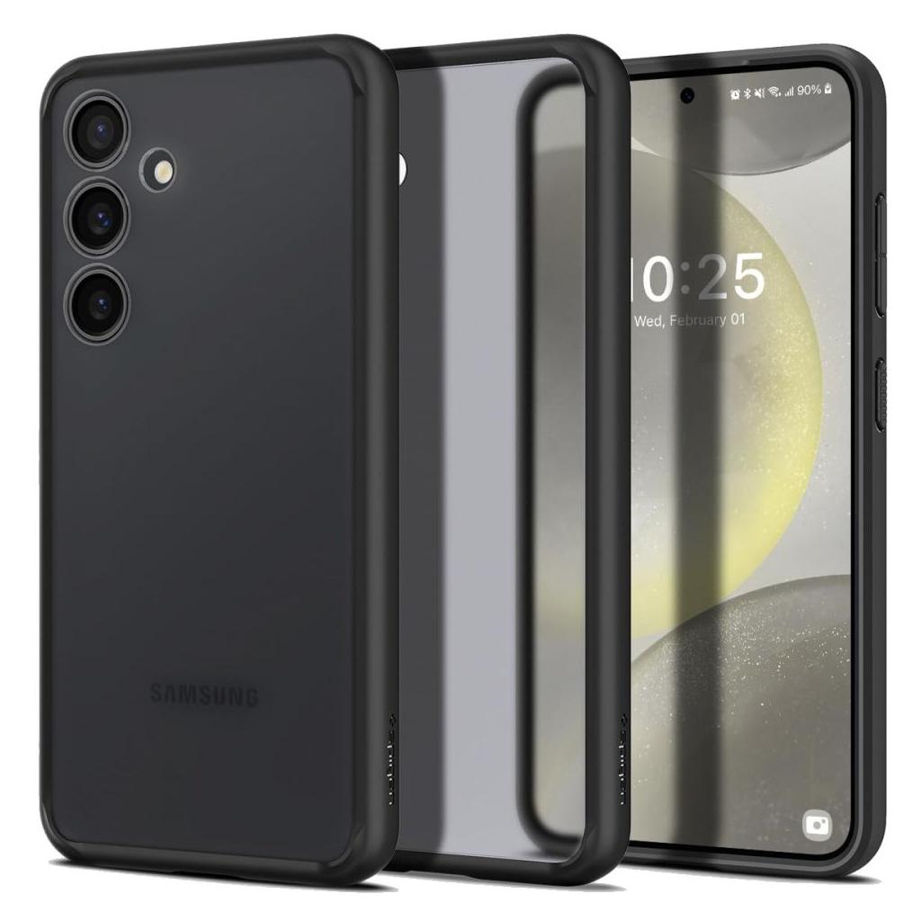 Spigen® Ultra Hybrid™ ACS07353 Samsung Galaxy S24 Case - Frost Black