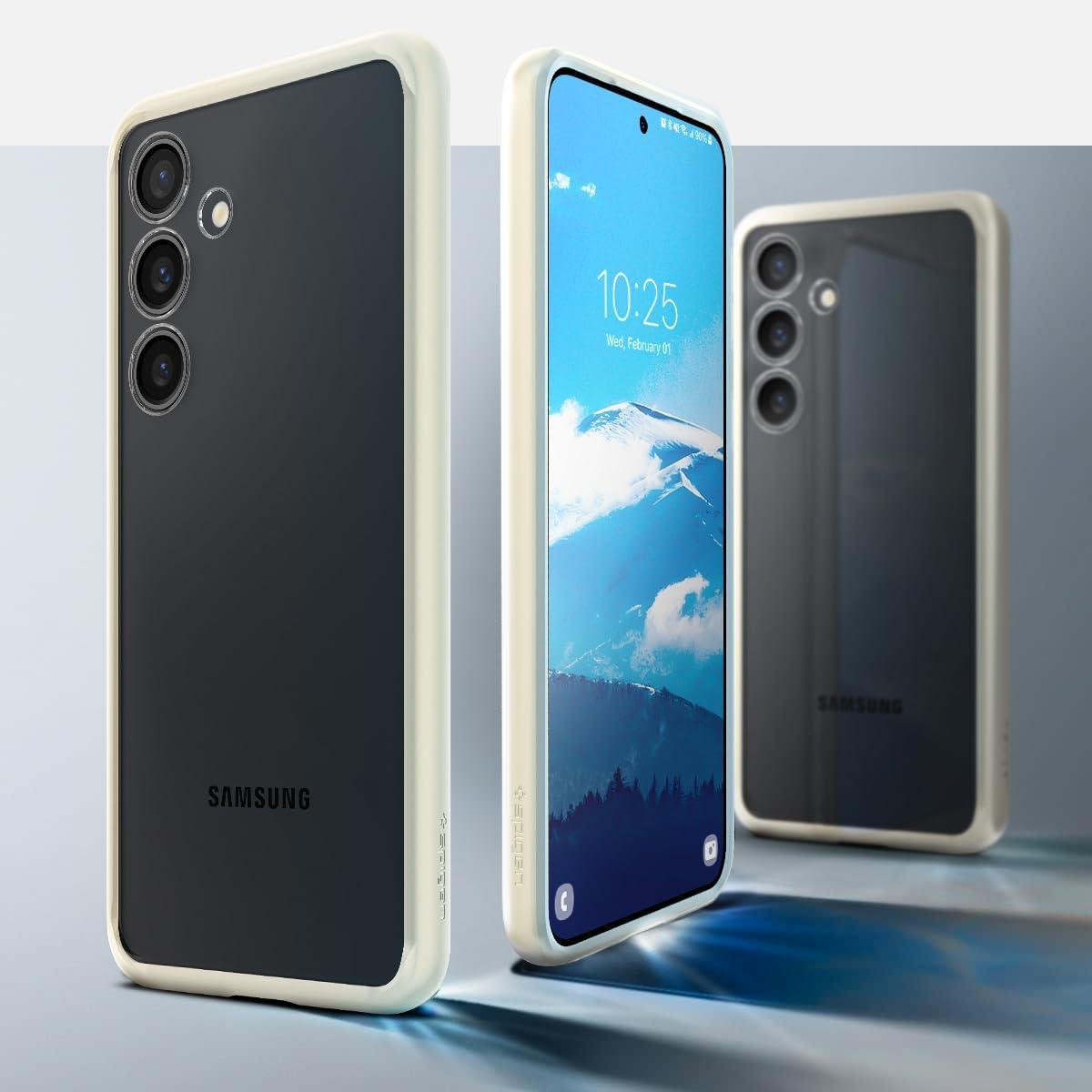 Spigen® Ultra Hybrid™ ACS07416 Samsung Galaxy S24 Case - Mute Beige