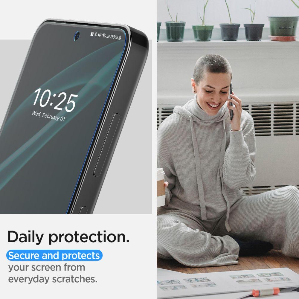 Spigen® (x2.Pack) NeoFlex™ AFL07431 Samsung Galaxy S24+ Plus Premium Screen Protector