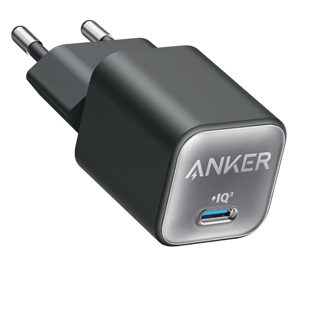 Anker® 511 Nano 3 GaN USB‑C Fast Charger | 30W – Black