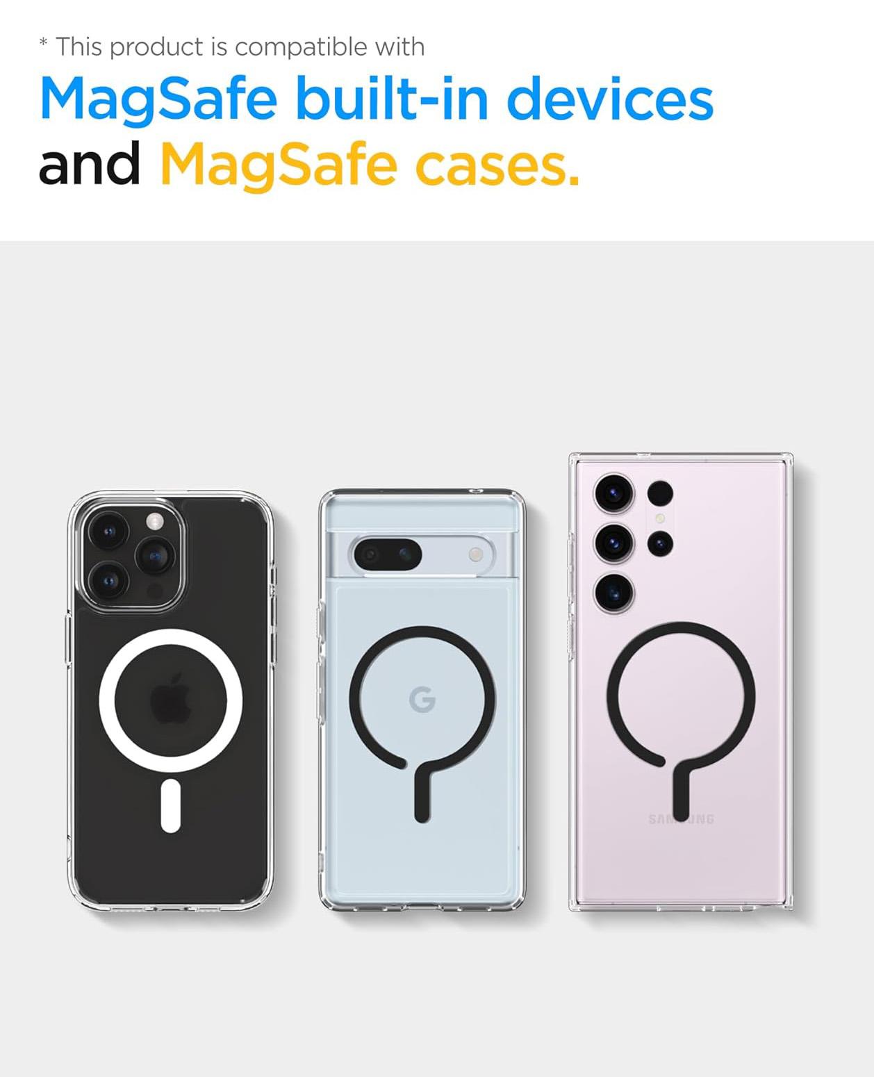 Spigen® S570W AMP06403 (MagFit) MagSafe Bluetooth Selfie Stick Tripod - Misty Rose