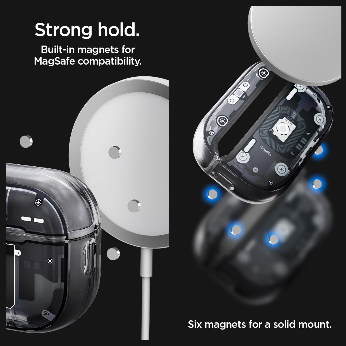 Spigen® Ultra Hybrid™ Zero One (MagFit) ACS05593 Apple AirPods Pro 2 Case - Zero One