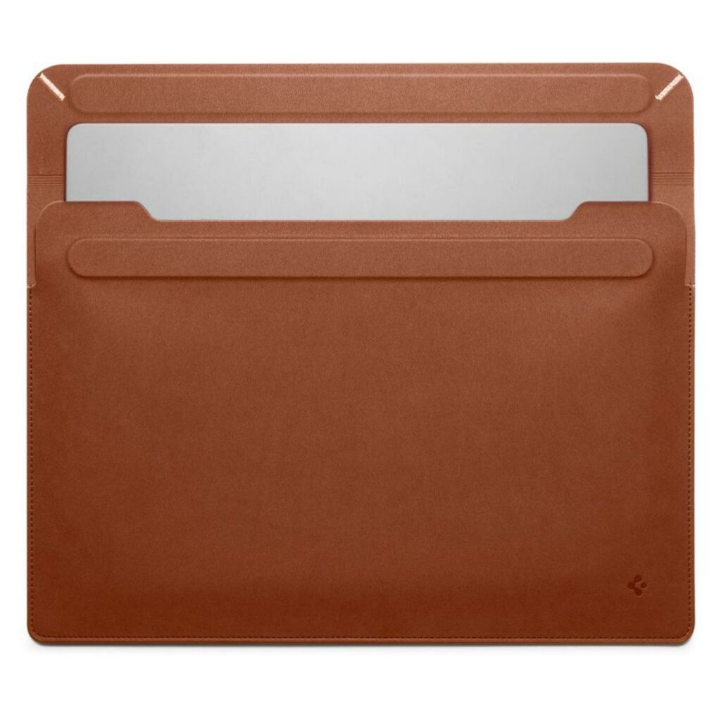 Spigen® Valentinus AFA06416 Laptop 14-inch | 13-inch Sleeve – Classic Brown