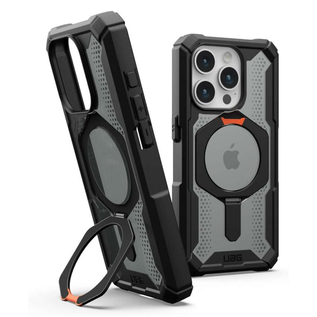 UAG® Urban Armor Gear® Plasma XTE MagSafe 114442114097 iPhone 15 Pro Case - Black / Orange