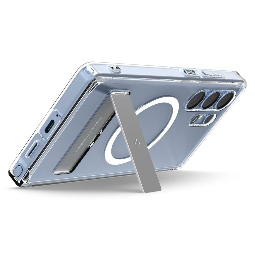 Spigen® Ultra Hybrid™ S (MagFit) ACS08963 Samsung Galaxy S25 Ultra Case – Clear White