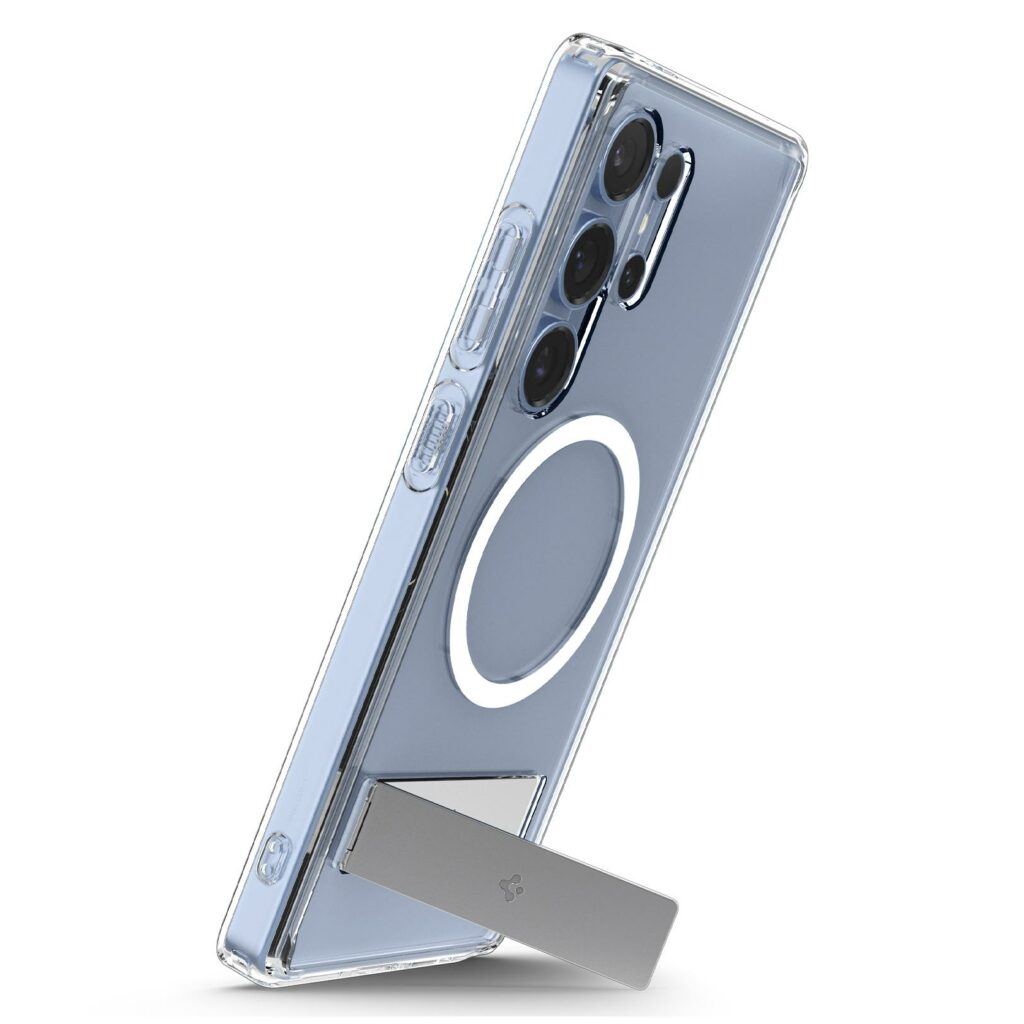 Spigen® Ultra Hybrid™ S (MagFit) ACS08963 Samsung Galaxy S25 Ultra Case – Clear White