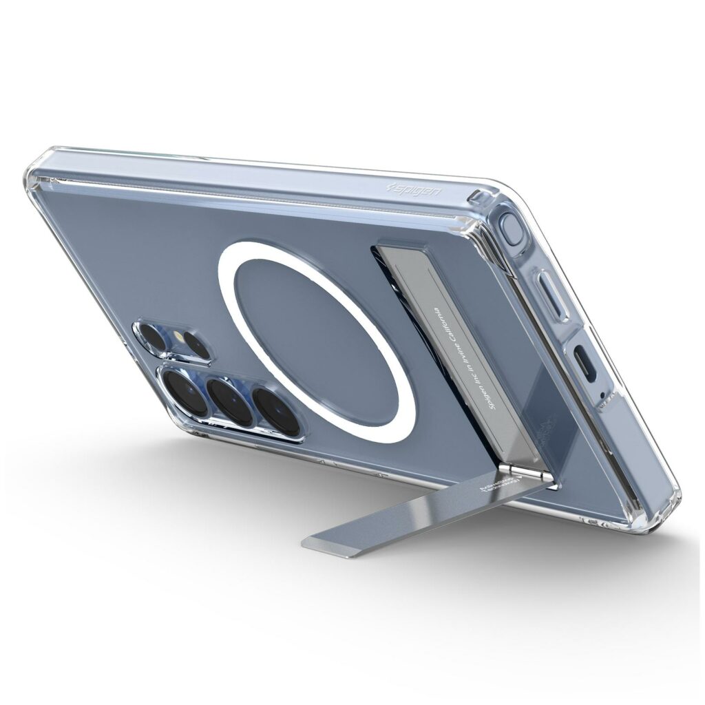 Spigen® Ultra Hybrid™ S (MagFit) ACS08963 Samsung Galaxy S25 Ultra Case – Clear White