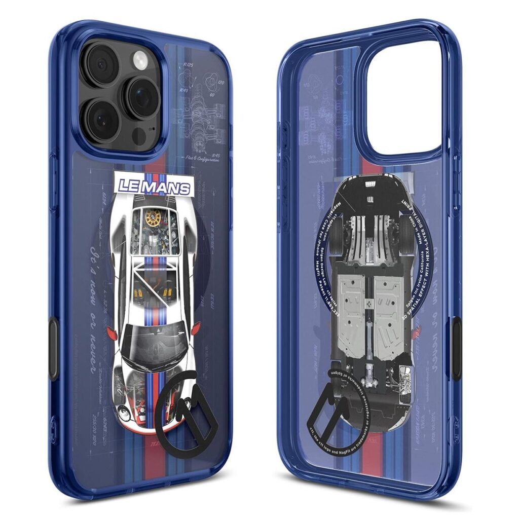 Spigen® c11 Series Le Mans Limited Edition T (MagFit) ACS09589 iPhone 16 Pro Max Case - Le Mans