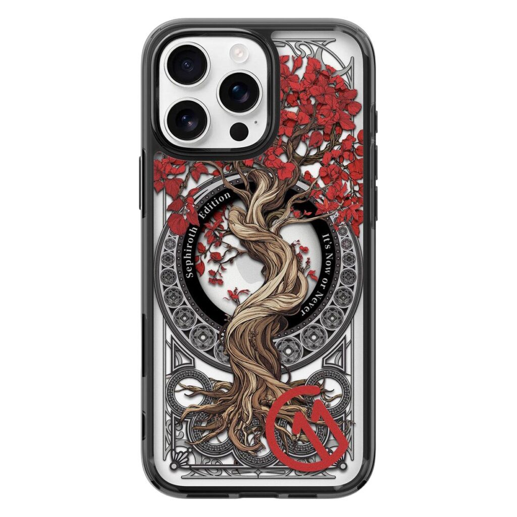 Spigen® c11 Series Sephiroth Limited Edition T (MagFit) ACS09757 iPhone 16 Pro Max Case - Sephiroth