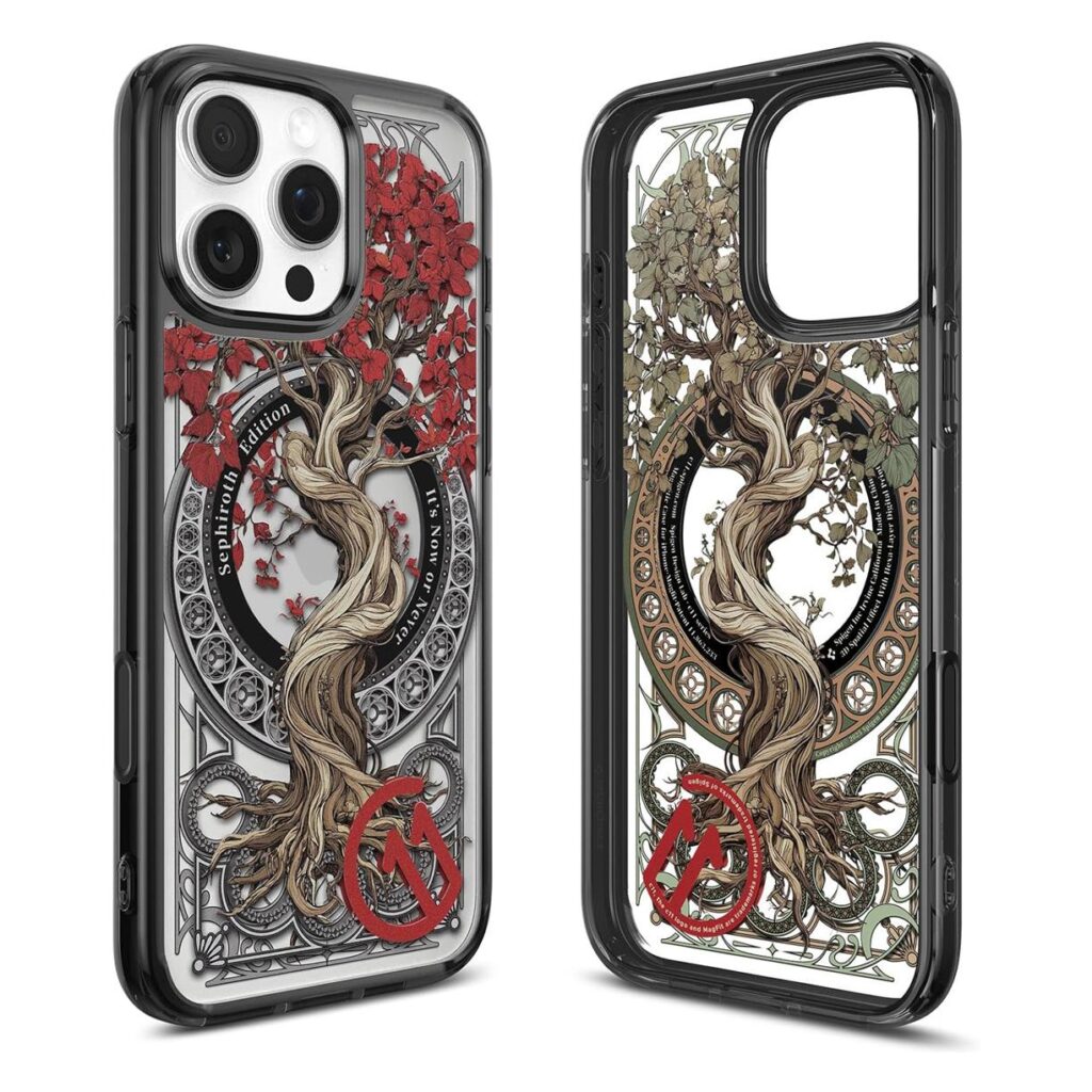 Spigen® c11 Series Sephiroth Limited Edition T (MagFit) ACS09757 iPhone 16 Pro Max Case - Sephiroth