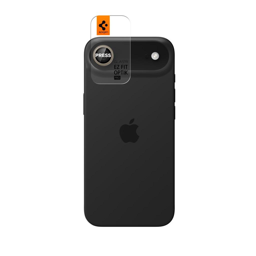 Spigen® (x2.Pack) Glas.tR™ EZ Fit™ Optik Pro AGL10131 iPhone Air Premium Tempered Glass Camera Lens Protector - Gold