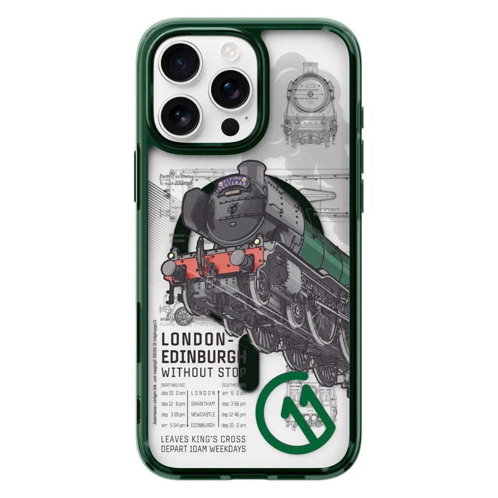 Spigen® c11 Series Scotsman Fir Limited Edition T (MagFit) ACS09810 iPhone 16 Pro Max Case - Scotsman Fir