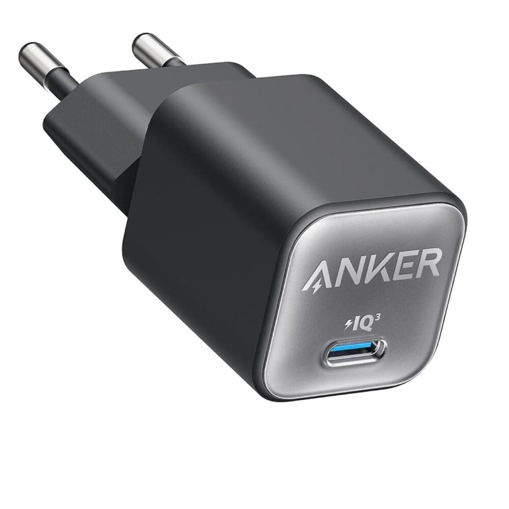 Anker® 511 Nano 3 GaN USB‑C Fast Charger | 30W - Black