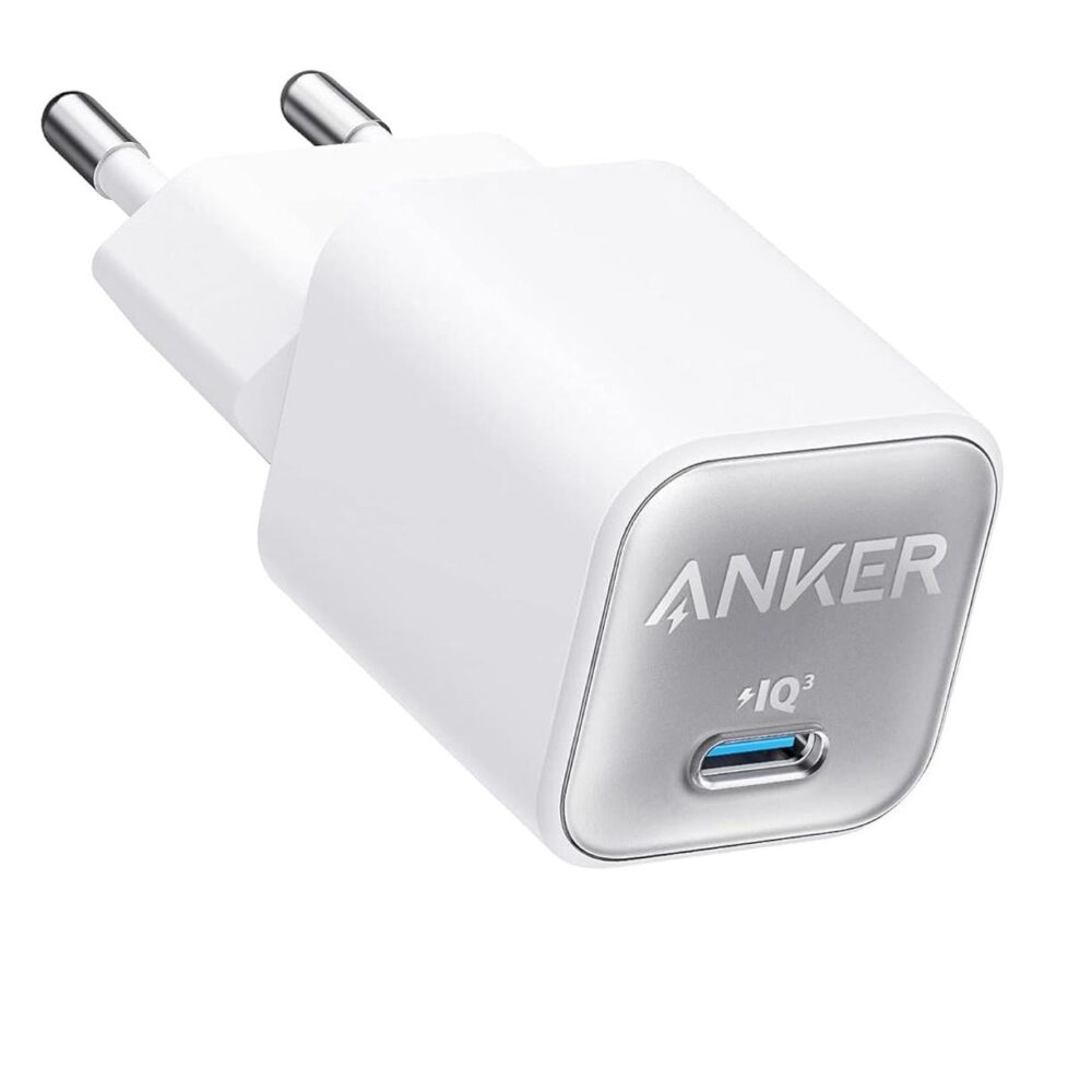 Anker® 511 Nano 3 GaN USB‑C Fast Charger | 30W - White