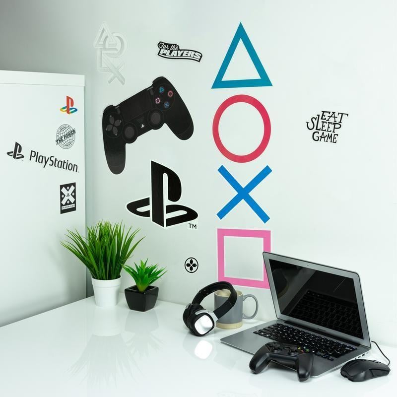 Paladone® Playstation® PP6581PS Officially Licensed Wall Decals