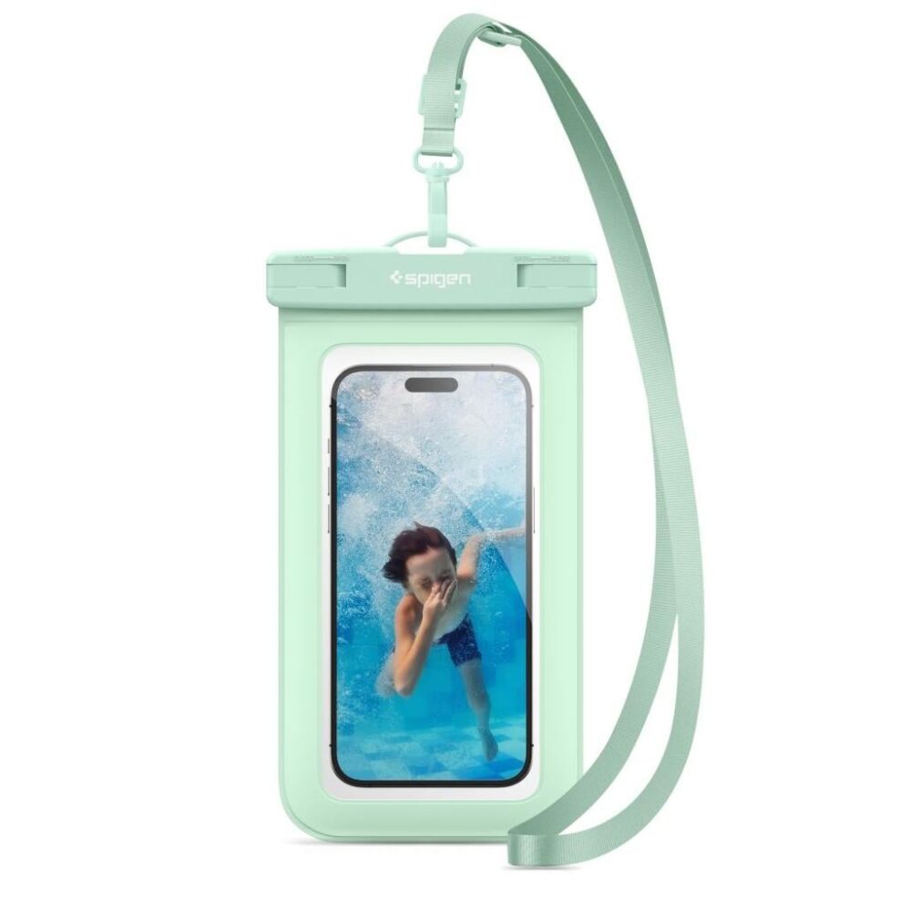 Spigen® A601 ACS06008 IPX8 Certified Universal Waterproof Up to 6.9-inch Case - Mint