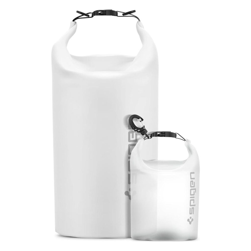 Spigen® AquaShield™ AMP06026 IPX6 Certified Waterproof Bag | 20L+2L - Snow White