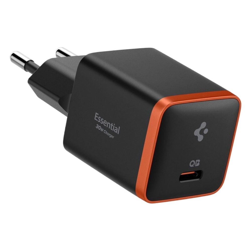 Spigen® ArcStation™ Essential EE301EU ACH08448 USB-C Fast Charger | 30W - Black