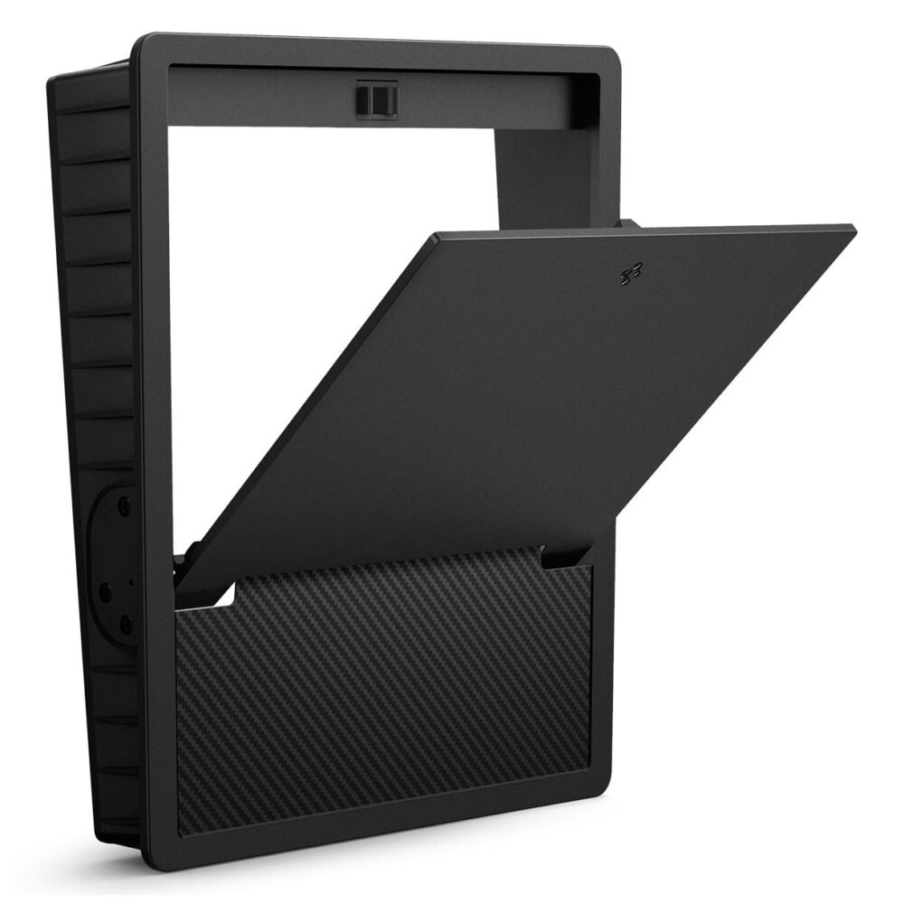 Spigen® Center Console Hidden Storage Box ACP04509 Tesla Model Y (2021-2024) | Model 3 (2021-2023) Accessory - Carbon Edition