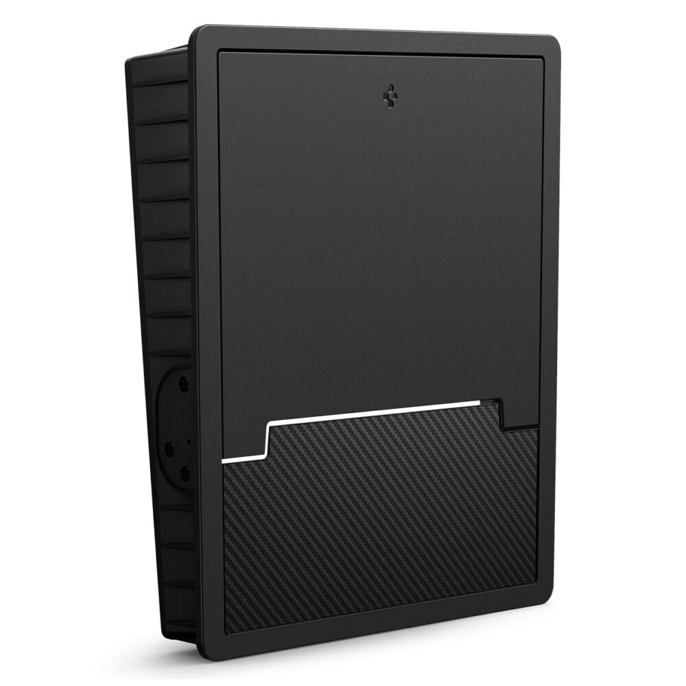 Spigen® Center Console Hidden Storage Box ACP04509 Tesla Model Y (2021-2024) | Model 3 (2021-2023) Accessory - Carbon Edition