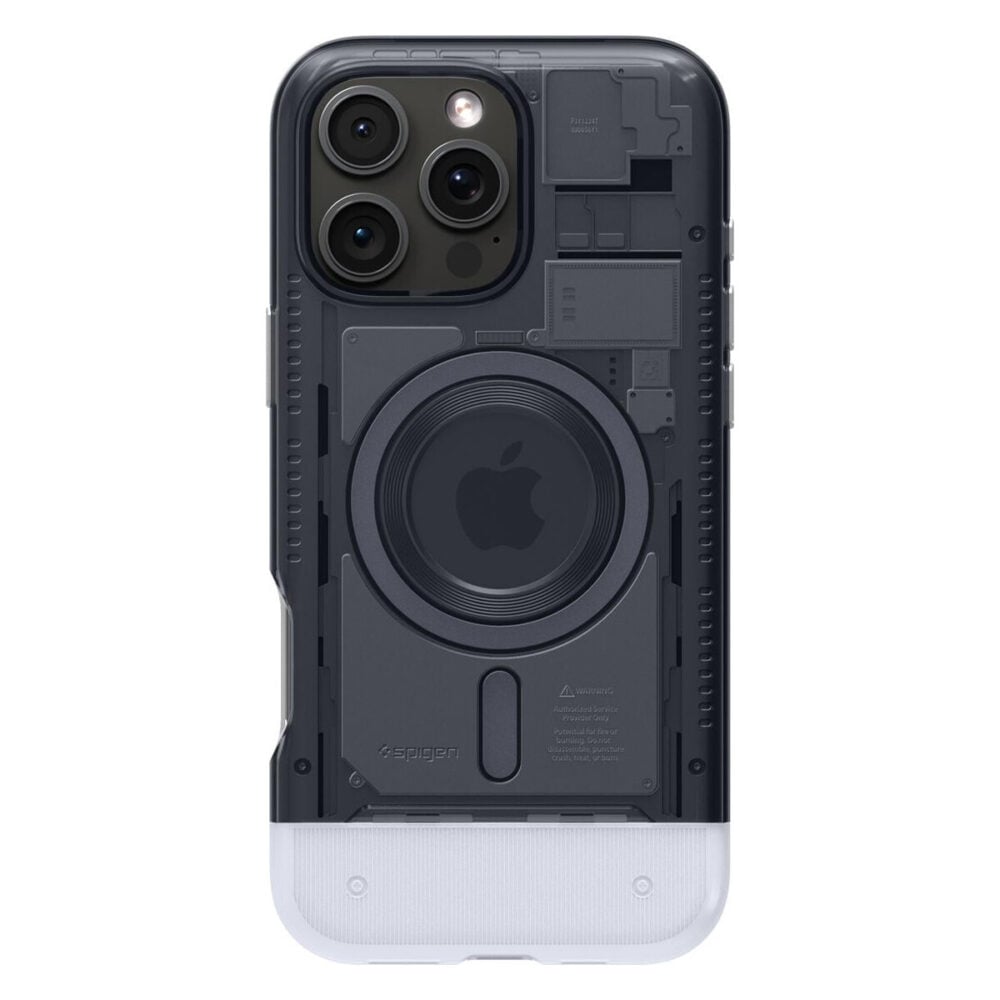 Spigen® Classic C1 (MagFit) ACS08152 iPhone 16 Pro Case - Graphite