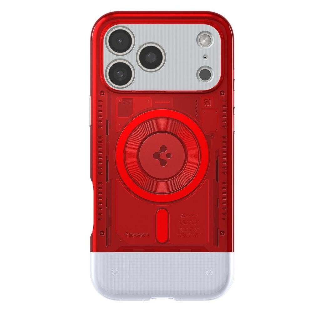 Spigen® Classic C1 (MagFit) ACS10295 iPhone 17 Pro Max Case - Ruby