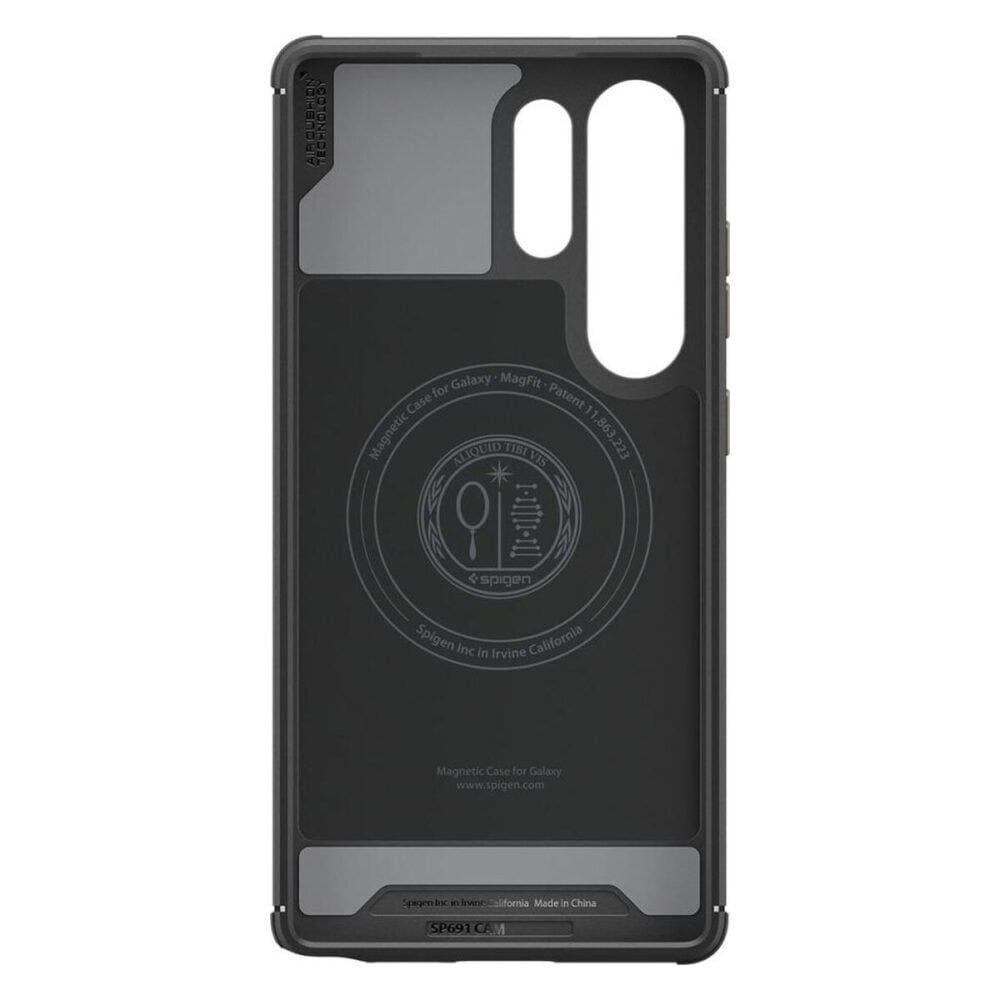 Spigen® Core Armor™ (MagFit) ACS08913 Samsung Galaxy S25 Ultra Case - Matte Black