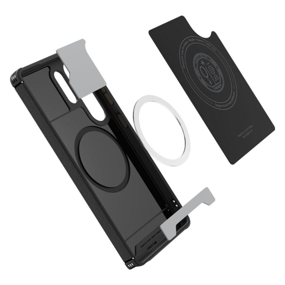 Spigen® Core Armor™ (MagFit) ACS08913 Samsung Galaxy S25 Ultra Case - Matte Black