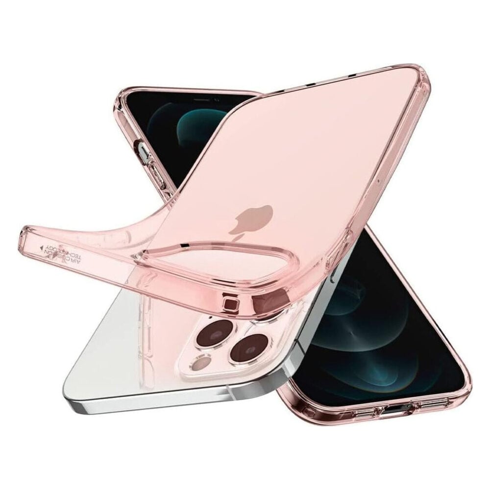 Spigen® Crystal Flex™ ACS01474 iPhone 12 Pro Max Case - Rose Crystal