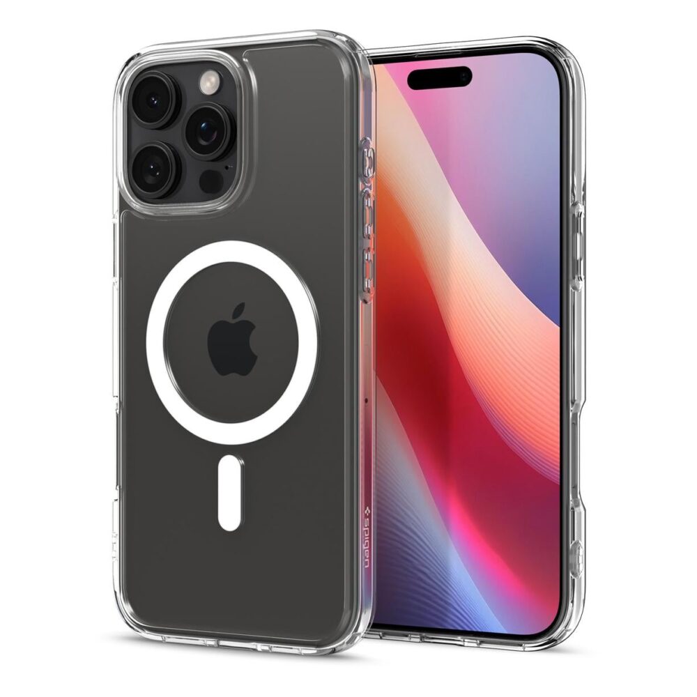 Spigen® Crystal Hybrid™ (MagFit) ACS08162 iPhone 16 Pro Case - White